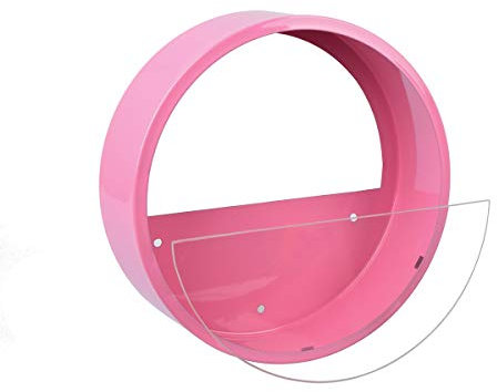 Pot de fleurs rond à suspendre, vase mural, Pot de fleurs mural rond en métal, support de plante suspendu, décoration murale moderne, art for planter des plantes aériennes, fleurs séchées, succulentes