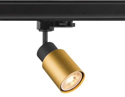 SLV PURI 2.0 TUBE, Schienenstrahler, für 3 Phasen Schienensystem, Schwarz