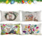LOEPENLE 4er Set Ostern Kissenbezüge,30x50cm Kissenbezug Ostern,Modern Osterdeko Leinen Kissenhülle Ostern Deko Kissenbezüge Ostern Hase Sofa Kissen,Happy Easter Zierkissenbezug,Osterhase Kissenhülle