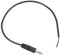 DMiotech 3.5mm 1/8 Male Plug Jack Connector Audio Cable 2 Pole Mono Aux Cable Replacement Repair Bare for Headphone Headset Earphone 0.3M/1Ft Black