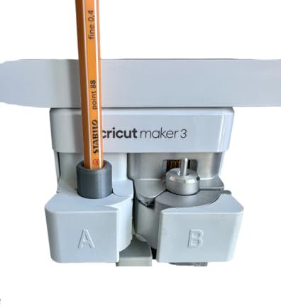 Adapter Stifthalter für Stabilo 0.4 Point 88+68 passend für Cricut Maker und Maker3, Stift-Adapter