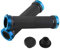Andux Zone Doppelschleuse Fahrradgriffe/Fahrradlenker Griffe Rubber Mountainbikes BMX-Räder ZXC-CB01 (Blau)