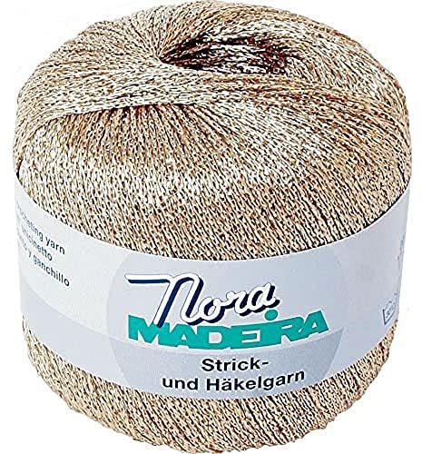Madeira M9813-321 Häkel-Strickgarn, Polyester, 321 Gold/Gelb, 100 m