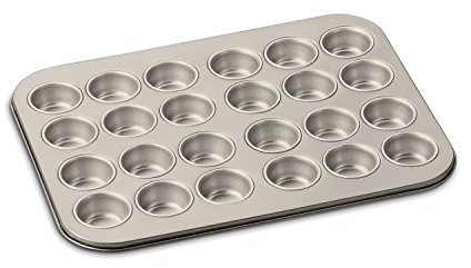 Cuisinart Chef's Classic Non-Stick 24-Cup Mini Muffin Pan-Bronze
