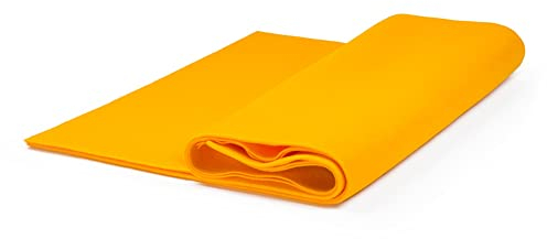 The Felt Store Bastelfilz Meterware 1,6mm Gold, Filzstoff Länge 2 m, Breite: 1,8 m