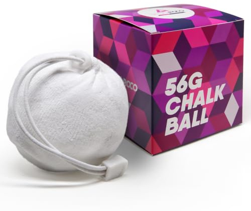 Secoroco Chalk Ball - nachfüllbar - feinstes Magnesiumcarbonat - ideal zum Klettern, Bouldern & Kraftsport