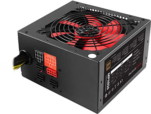 Mars Gaming MPII850, PC Netzteil 850W, SATA, ATX12V, Lüfter 12cm, Schwarz/Rot