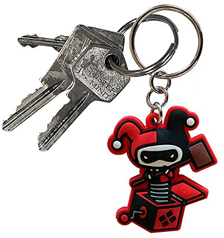 ABYstyle ABYKEY140 - DC COMICS Schlüsselanhänger PVC - Harley Quinn