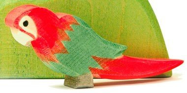 Ostheimer 21402 - Papagei, rot