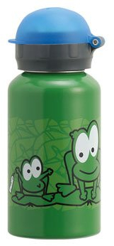 Laken – Botella Jr 0.35-Liter, Frogs