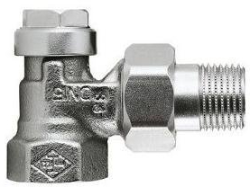 Heimeier Heizkörper-Rücklaufverschraubung Regulux 1/2' Eckform