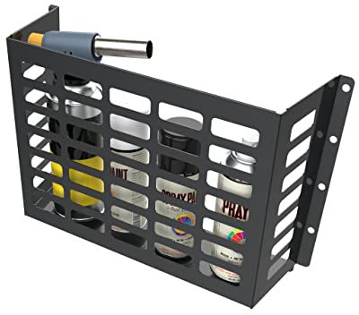 Steel Wall Mounted Basket - Document Holder - General Storage - for vans, motorhomes, offices, workshop