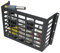 Steel Wall Mounted Basket - Document Holder - General Storage - for vans, motorhomes, offices, workshop