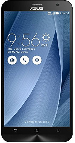 ASUS Zenfone 2 Laser, 5,5 ZE551ML, 4GB RAM, 16 GB, Dual-Sim, ITA Silver