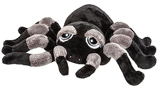 Suki Gifts 14446 Li'l Peepers Tarantel Spinne Sid Kuscheltier, grau
