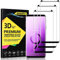 4youquality Lot de 3 protections d'écran en verre trempé pour Samsung Galaxy S9