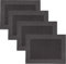 Erwin Müller Tischset Lissabon 4er-Pack abwaschbar grau Größe 33x45 cm