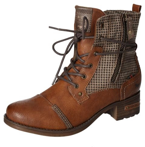 MUSTANG 1229-510, Botas cortas al tobillo Mujer, 307 Coñac, 38 EU