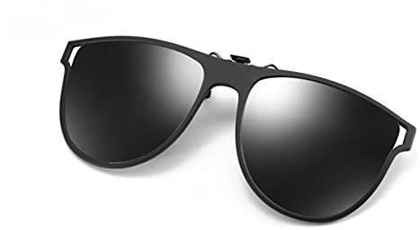 Polarisierte verspiegelte Gläser Sonnenbrille Flip Up Glasses Classic/Blendfreie/UV-Schutz/fahren/Angeln/Outdoor Eyewear