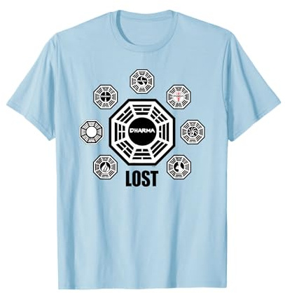 Lost Dharma Station Logos T-Shirt