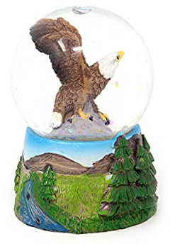 Schneekugel Poly Mini - Adler Flug
