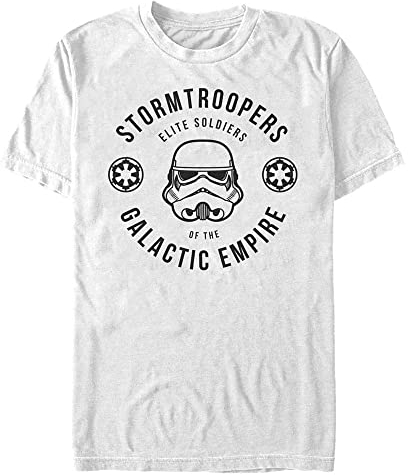 Star Wars Elite Shooters T-Shirt, Blanc, 4XL Homme