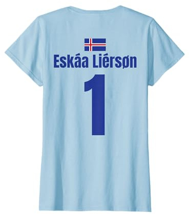 Island Sauf Trikot 1 | Mallorca Sauf Trikot Weiss | Fussball T-Shirt