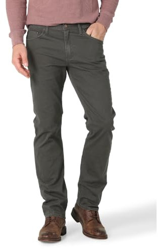 All Terrain Gear X Wrangler Wrangler Authentics Jean Slim Droit pour Homme, Anthracite, 30W / 32L