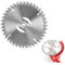 OISE ART STORE Trade Shop - Disco Lama Ricambio per Decespugliatore Tosaerba A Batteria 150mm 40 Denti 07236