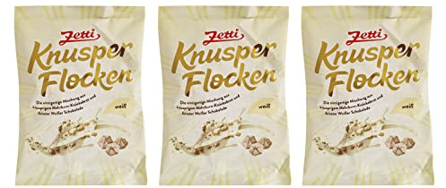 3er Pack Zetti Knusperflocken weiße Schokolade (3 x 120 g)