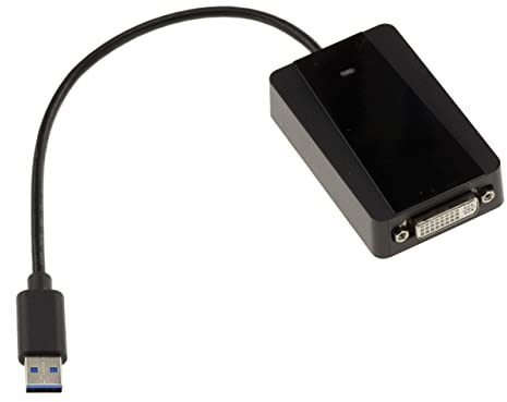 KALEA-INFORMATIQUE Externe USB3-auf-DVI-Grafikkarte mit Unterstützung für Breitbildschirme und Einer Auflösung von 2048x1152 USB 3.0 5G.