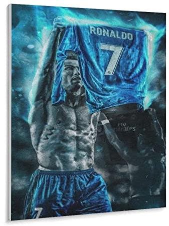 Cristiano Ronaldo Fußballspieler Poster Papier Puzzle 1000 Stück Adult Toys Dekompressionsspiel（38x26cm-z93p