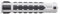 Wuerth 590681476 2K Kunststoff Shark Twist, DBL-KST-SHARK-TWIST-14x76 Allzweckdübel, Weiß-Anthrazit