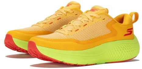 Skechers Herren Go Run Supersonic Max Laufschuhe Neutralschuh Orange - 42
