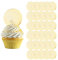 URROMA Goldener runder Muttertags-Acryl-Kuchenaufsatz, 30 St點k, Happy Mother's Day, Cupcake-Topper, kleine Herz-Kuchendekoration f黵 Party, B鋍kerei, DIY Handwerk