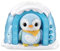 VTech - Veilleuse P’tit Pingouin Nuit Étoilée, Igloo Veilleuse Bébé Musicale, Projection Lumineuse au Plafond, Musique Douce, Bruits Blancs, Doudou Pingouin, Cadeau de Naissance - Contenu en Français