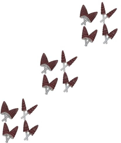 JECOMPRIS Polierpads Set Für Und Flex Winkelschleifer Mit Kegelförmigen Und Kleinen Lamellenscheiben Für Präzises Schleifen Und Polieren