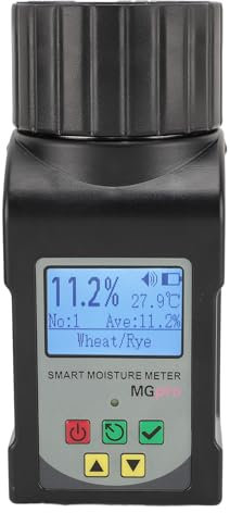 Grain Moisture Tester, Mini Cup Grain Moisture Meter Portable Grains Moisture Meter, 25 Kinds Grains Moisture Tester, Moisture Analyzer for Coffee, Grain, Rice, Soybean
