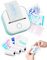 Memoking Mini-Drucker T02 Aufkleber Drucker Tragbarer Thermodrucker Tintenloser Drucker Aufkleber Maker Maschine Taschendrucker Belegdrucker für Studie Grafik, Anatomisches Diagramm, Foto, Grün