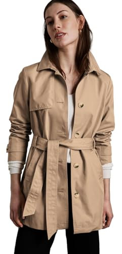 STREET ONE Damen A101213 Trenchcoat, Desert Beige, 34 EU