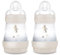 MAM Easy Start Anti-Colic Babyflasche | Milchflasche für Neugeborene | 94% Akzeptanz | 80% weniger Koliken | stillfreundliche Trinkflasche | Sauger Gr. 1 | 160ml | 0+ Mon | uni | Hase | 2 Stück |Beige