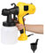 Pistola per verniciatura, Spruzzatore di vernice elettrico con serbatoio di vernice, utensili elettrici, aerografo ad alta potenza con controllo del flusso, 800 ml, Verniciatura liscia