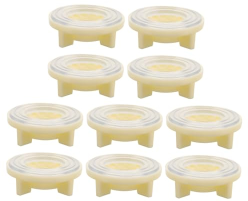 Uonlytech 10juegos Kit Unidades Tuercas y Arandelas Fijación Grifo Cocina y Baño Accesorio Reparación Para Lavabo y Fregadero