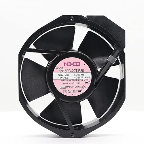 LMNCBVYA - 172 mm x 150 mm x 38 mm, 2700 U/min, 176,5 CFM, AC 40 W/38 W, leiser Betrieb, 5915PC-22T-B30 Inverter USV-Lüfter