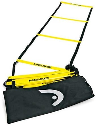 HEAD Unisex-Erwachsene Agility Ladder Tennis-Zubehör, schwarz, Einheitsgröße