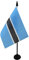 AZ FLAG - Tischflagge Botswana - 15x10 cm - Republik Botsuana Tischfahne 10 x 15 Cm - Flaggen