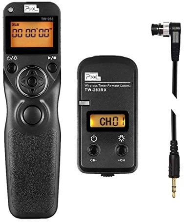 Pixel Pro 2.4GHz TW283-DC0 Telecomando Intervallometro Fotocamera Scatto Remoto Timer Compatibile con Nikon Z9 D3 D4 D5 D6 D800 D850 D810 D700 D500 D300 D200 F6 F100 F5 F90X F90 N90s D1X D2H D3X