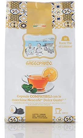 DOLCE GUSTO 80 Capsule THE AL LIMONE GATTOPARDO