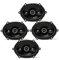 Mediadox Front/Heck 5x7/15x20cm Auto Lautsprecher/Boxen/Speaker Komplett-Set von Kicker kompatibel für Ford (V)