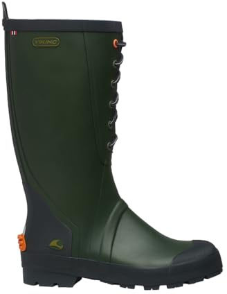Viking Sl​a​g​b​j​o​r​n​ IV, Stivali di Gomma Unisex - Adulto, Verde (Green), 41 EU